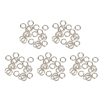 

100 Silver Plated Metal Super Strong Jump Rings Split Rings Connectors 3mm
