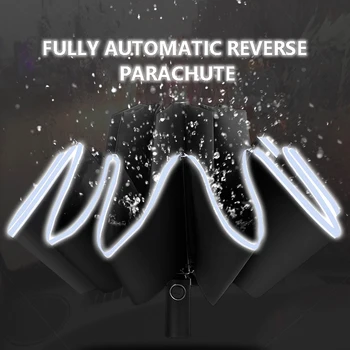 

Reverse Umbrella Creative Umbrella Double Automatic Sunny Umbrella Dual-purpose Folding Business Umbrella Umbrella