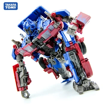 

TAKARA Tomy Transformation Toys Deformation Robot PVC Metal Part Optimus SS05 Autobots Robots Boy Birthday Gifts