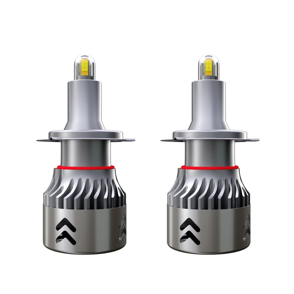 

Two pieces Super bright Bulbs H7 60W 9600LM/Set Car led Headlight 9V to 36V Automobiles Front Bulb 6000K Car headlights