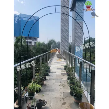 

Simplicity Iron Art Arch Flower Stand Lattice Climbing Frames Grape Arch Rose Rose Courtyard Horticulture