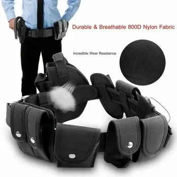 

Rig Gear Duty Belt Detective Officer Security Guard Law Enforcement Equipment Police & Security Belts Nylon men's training belt