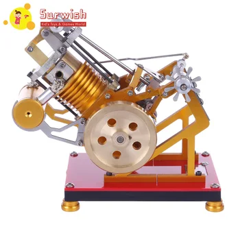

All-metal Suction Type and Vacuum Stirling Engine Model