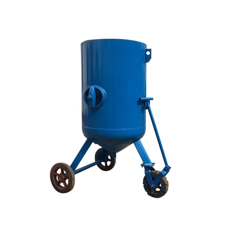 

Mobile Sand Blasting Machine for Derusting of Auto Parts