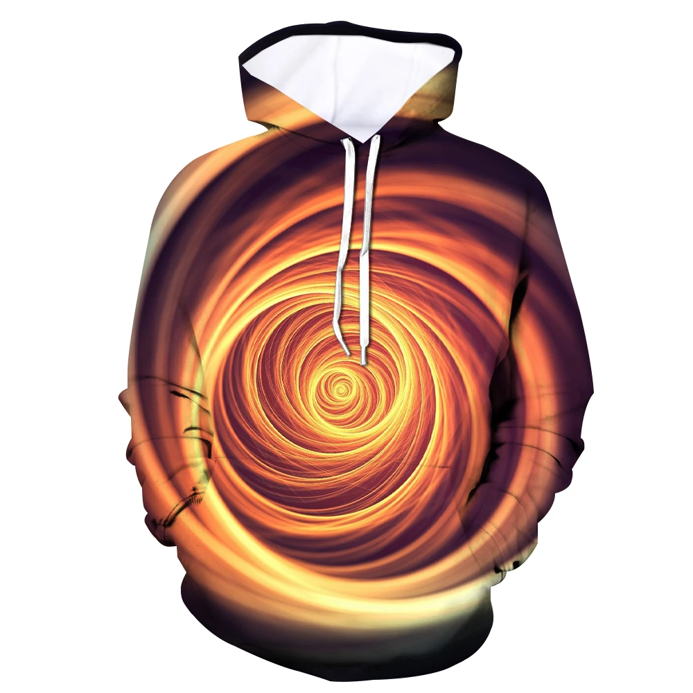 Крутая пара костюм гипноз Swirl 3D Толстовка мужская мода большой размер спандекс спортивный костюм хип хоп пуловер геометрический 3D печать