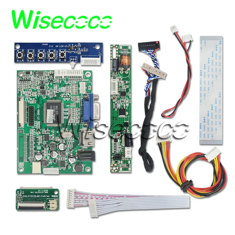 lcd lvds 40 pinos controlador placa 750