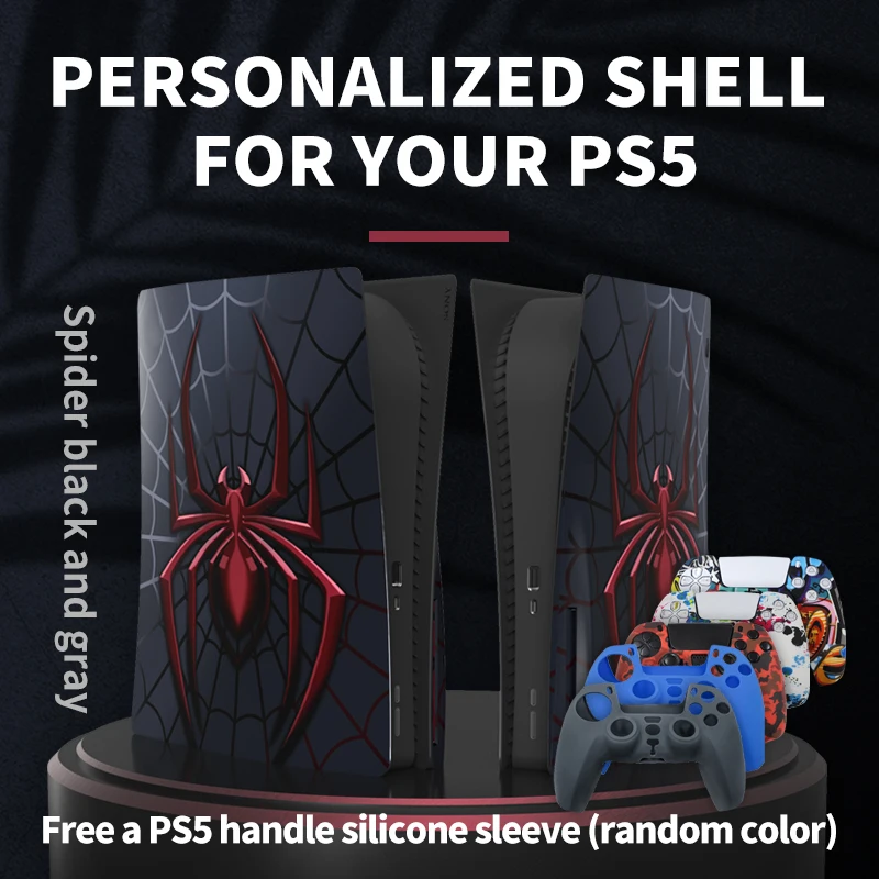 For Ps5 Game Console Hard Shell Replacement Plate For Playstation 5 Waterproof Skin For Ps5 Host Accessories Aliexpress