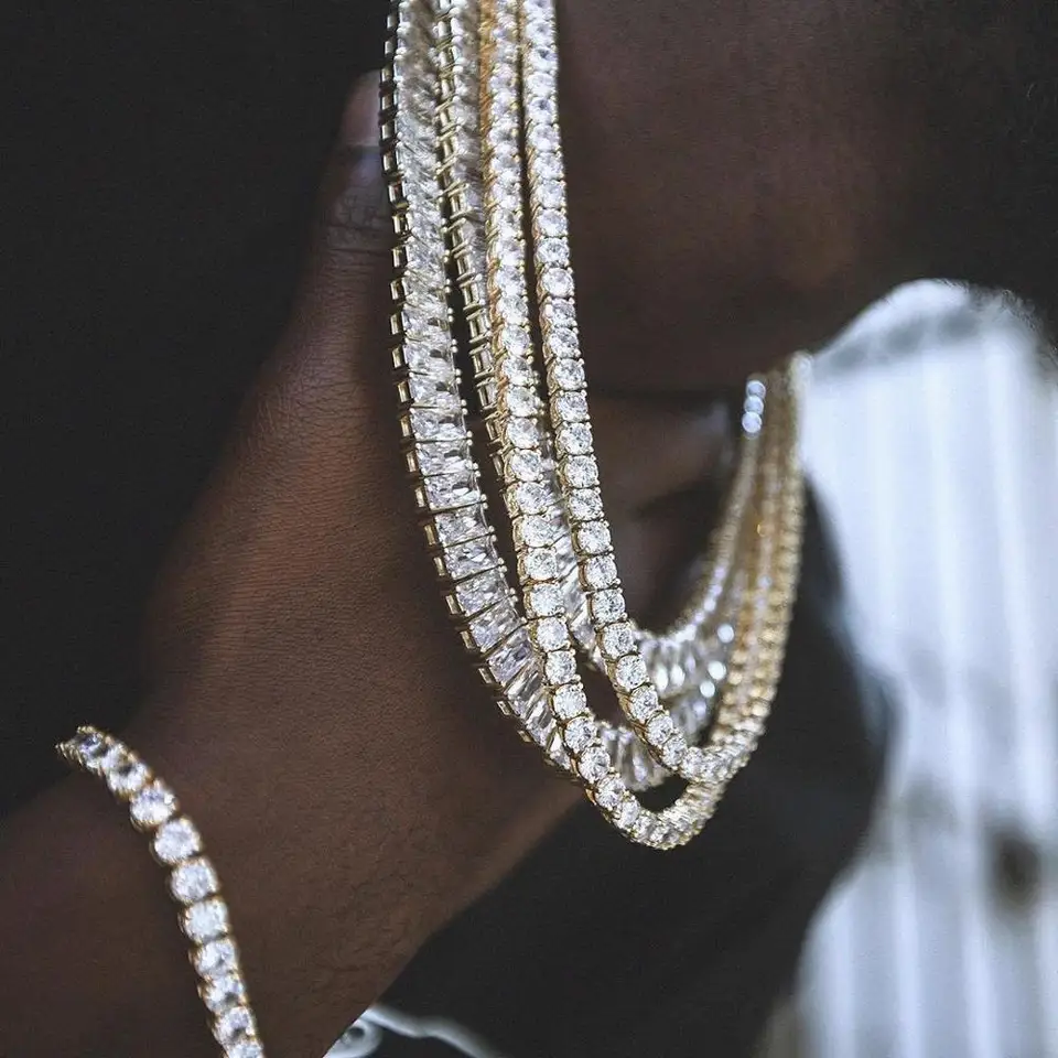 アクセサリー Glitter Luxury Tennis Blacelet 5mm 18cm アクセサリー Glitter Luxury Tennis Blacelet 5mm 18cm