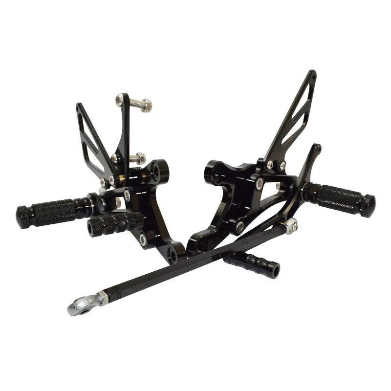 Регулируемые подставки для ног педали задний Набор YAMAHA YZF R1 YZFR1 1998 1999 2000 2001 2002 RN01 RN04