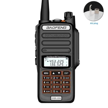 

Transceiver With Antenna Dual Band Walkie Talkie LED Display Long Distance Two Way Radio VHF UHF Handheld 128 Channel Outdoor