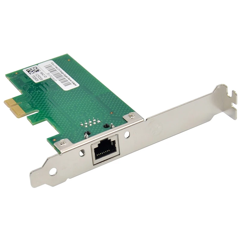 Для I210AT PCI E X1 Gigabit LAN Ethernet Сетевая карта один порт Настольный сервер адаптация