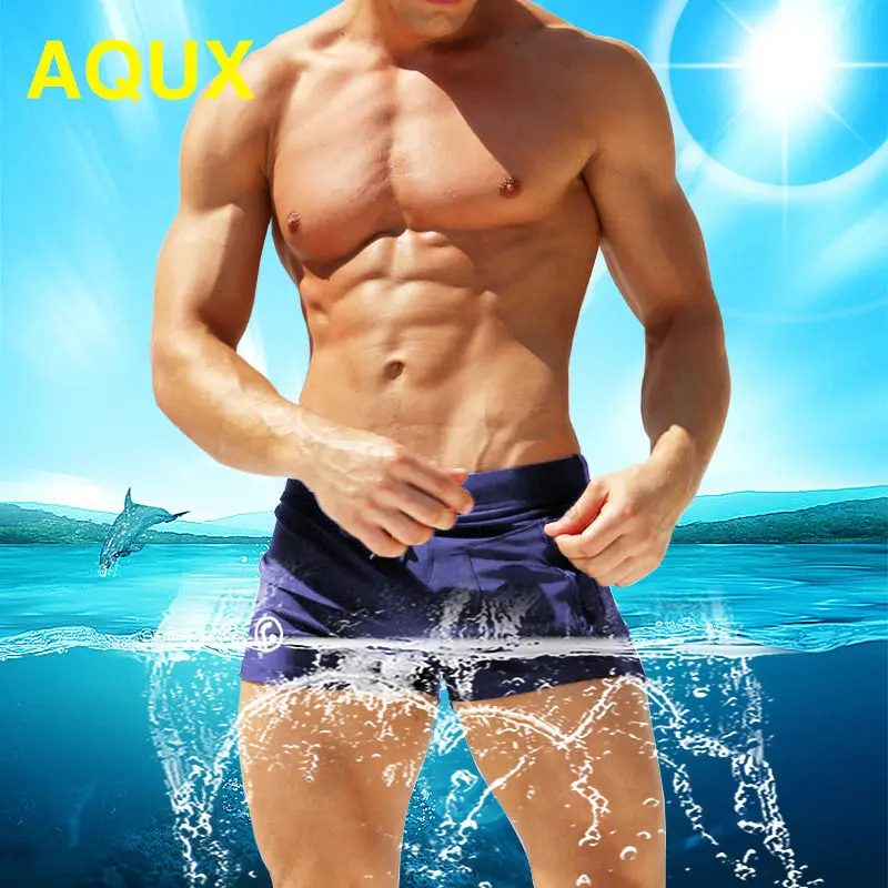 Men's Low Waist Swimwear Surfing Trunk Swim Short Sexy Personality Swimsuit Male Beach Swimming Board Short Men Bathing Slips