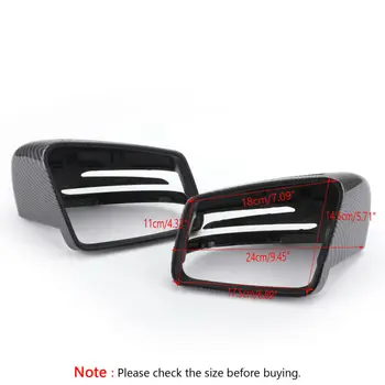 

ABS plastic Rearview Mirror Cover For Mercedes Benz CLA GLA W212 W212 W221 W204 Auto Practical