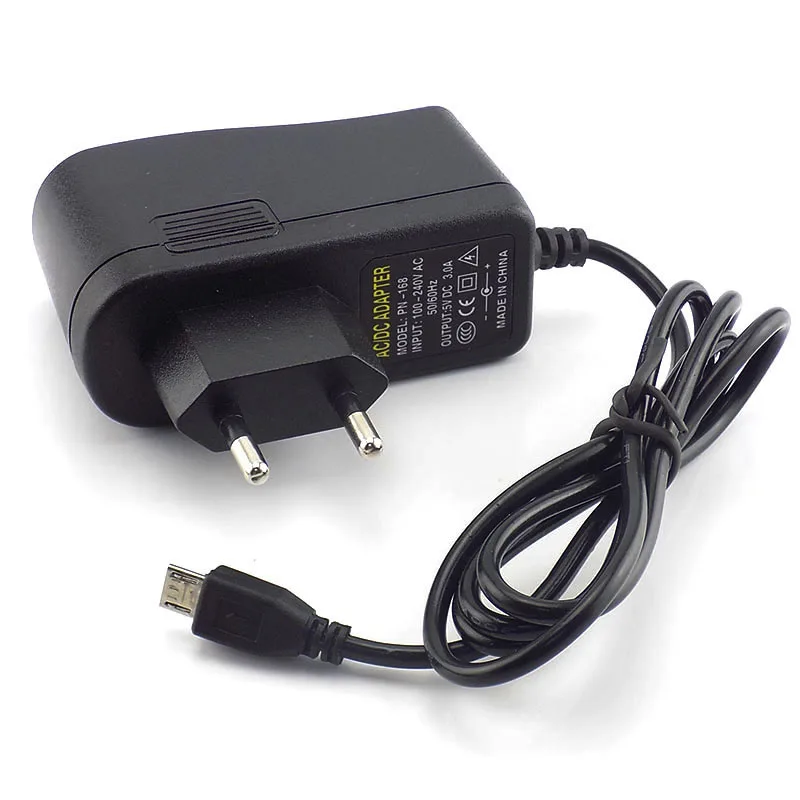 5V 3A Micro USB преобразователь переменного тока в постоянный, Мощность адаптер питания США ЕС штекер Iuput 100 V-240 V конвертер адаптер Выход DC 3000mA для Raspberry Pi N11