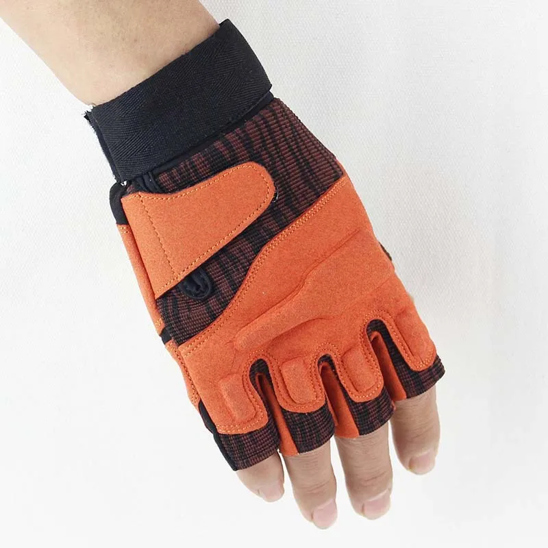 

Outdoor half-finger tactical gloves tactical fighting cycling anti-slip fitness gloves