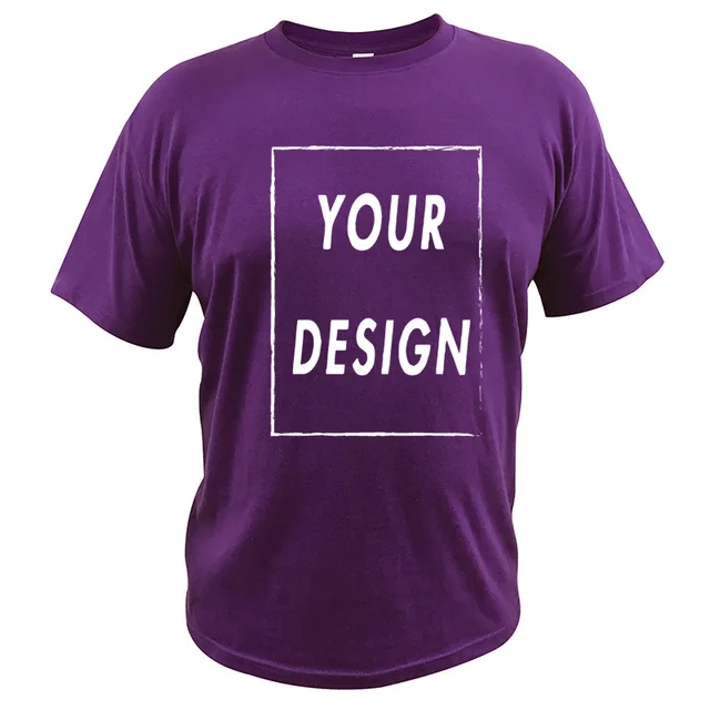 Eu Size 100% Katoen Custom T shirt 