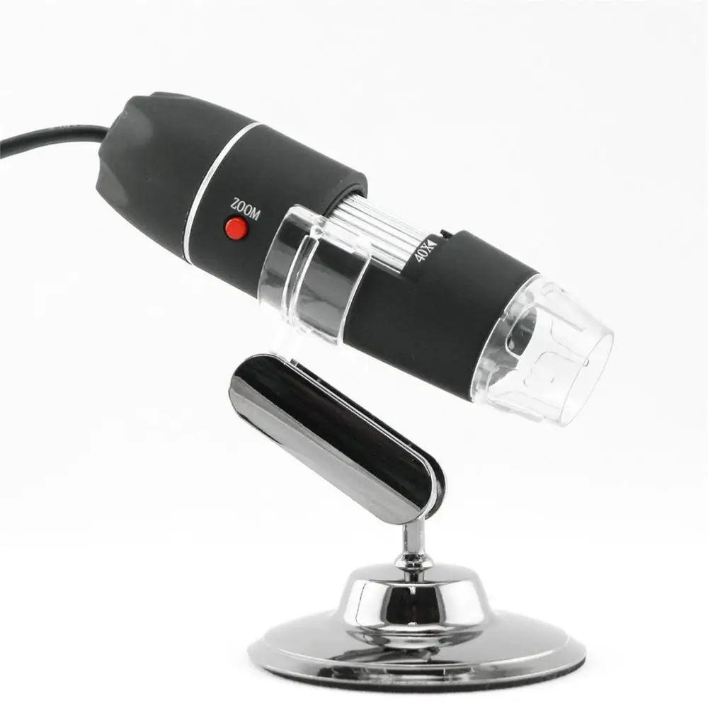 

1000X Magnifier 8 LED Digital Microscope USB Endoscope Camera Metal Base Portable Hand Held Endoscope for Inspection