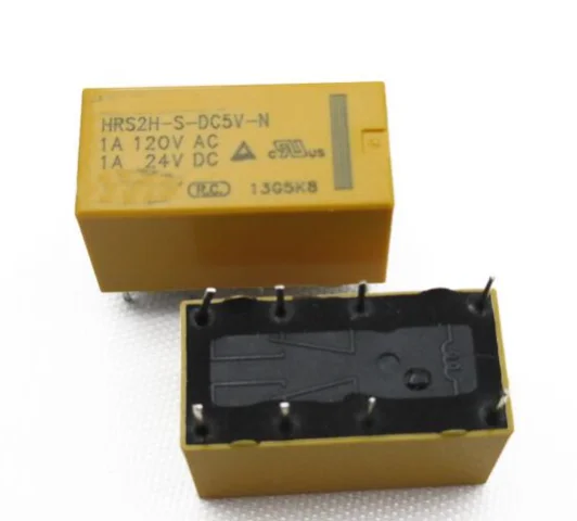 

5 pcs DTDP Relay 5 Volt Coil PCB HRS Relay HRS2H-S-DC5V 8 PIN New