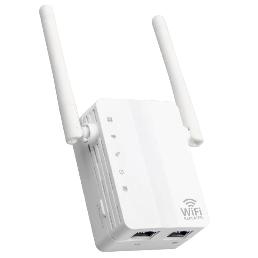 Беспроводной Wi-Fi репитер 2 4 ГГц 300 Мбит/с антенны | Электроника