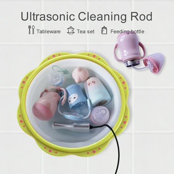 

Portable Ultrasonic cleaning Machine for Tableware Tea set Feeding-bottle washing free shipping