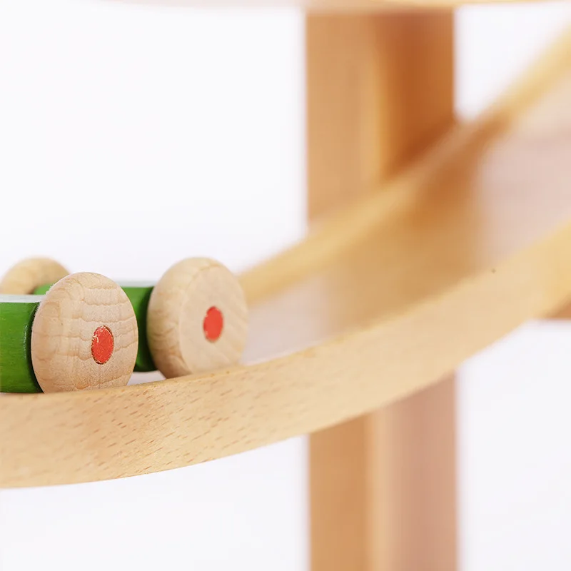 

[Good Goods Recommended] Children Wooden Todokids Rapid hua xiang che 3-6 Years Old Baby Educational Wooden Toys
