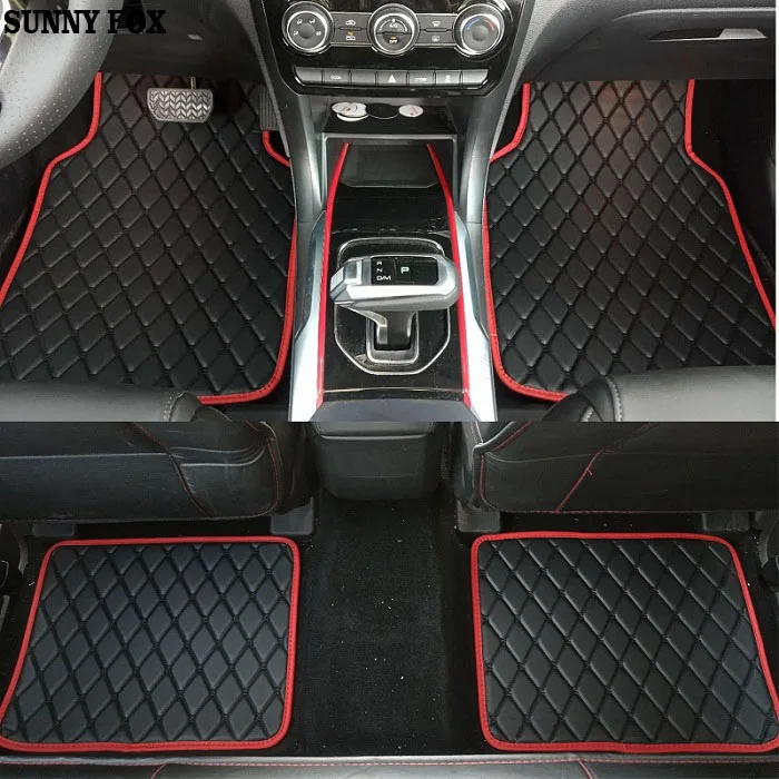 

High quanlity Universal Car floor mats for Chevrolet Sail Sonic Aveo captiva Malibu Cruze cars-tyling carpet liners rug