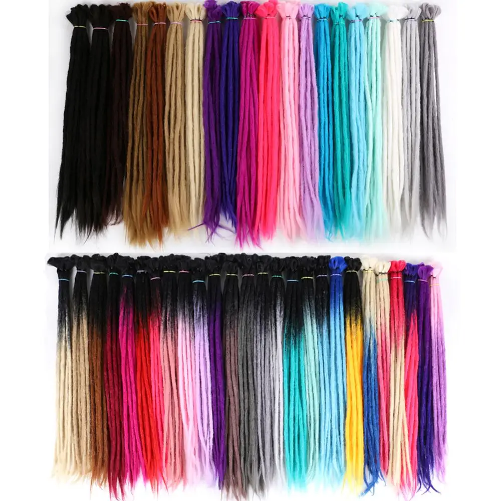 Mtmei волос ручной работы дреды волосы для увеличения объема 1 Virgin Hair (7 г/упак. регги