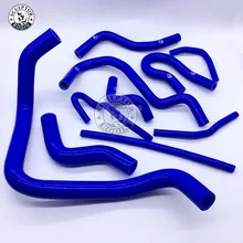 Силиконовый шланг радиатора комплект для HONDA CIVIC EK3 D15 D16 SOHC EG/EK 92-00(10 шт.) красный/синий/черный