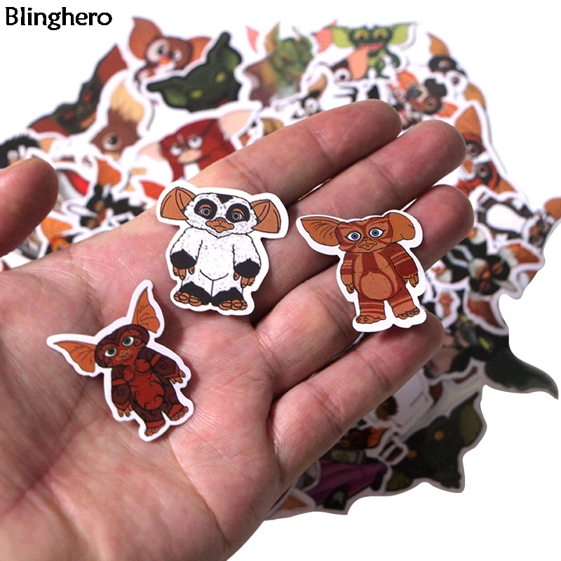Blinghero Gremlins наклейка s 60 шт./компл. ПВХ мультяшная наклейка s наклейки с монстрами для багажа Скейтборд Скрапбукинг наклейка BH0132