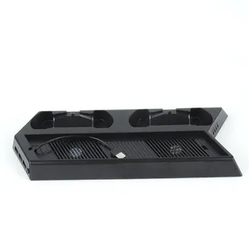 

Charge Cooling Bracket Perfect for PS4 Console and Controllers Cooling Charging Dock Stand Vertical Stand Cooler with Fan