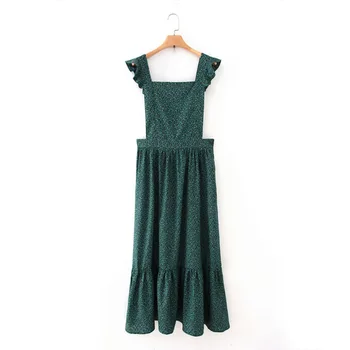 

Women's 2020 Slim-Fit Printted Waistcoat Dress Women Dresses Summer Sexy Party Long Maxi Dress Elegant Vestidos