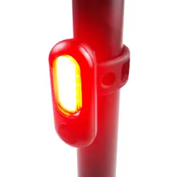 Велосипедный светильник, перезаряжаемый светодиодный задний светильник, USB безопасность заднего хвоста Предупреждение льная лампа