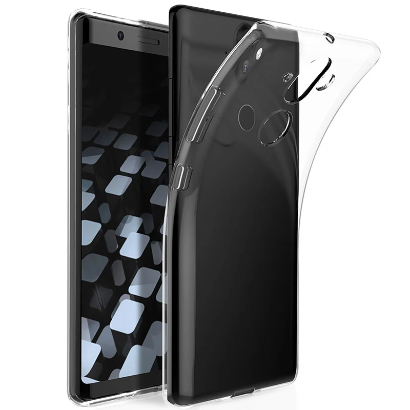 Оригинальные чехлы для телефонов Nokia 8 Sirocco, тонкий Тонкий прозрачный мягкий ТПУ силиконовый чехол Nokia8 Sirocco TA-1005 9 5,5"