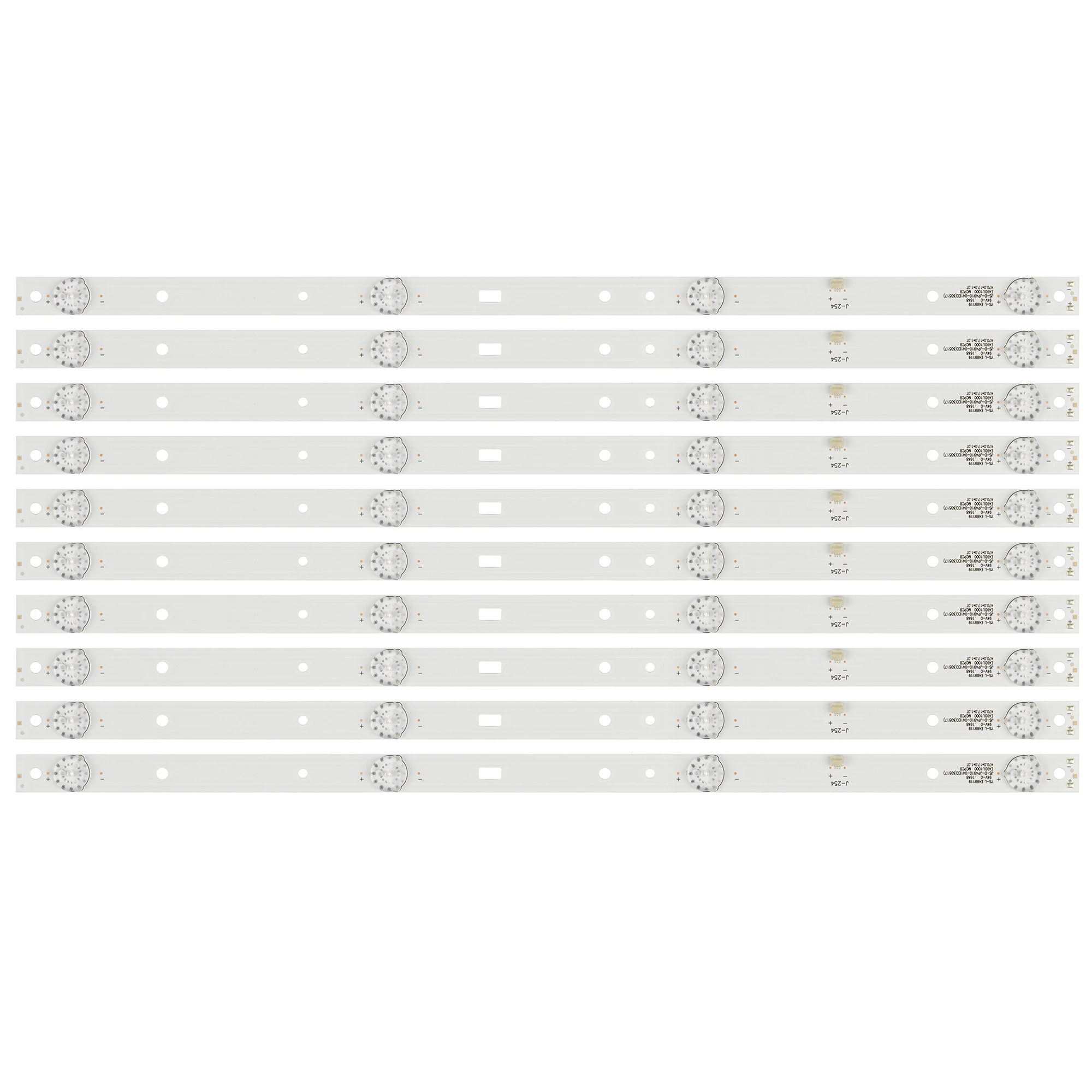 LED Backlight Strips for Lehua 49AX3000 Light Bar JS-D-JP4910-041EC(60517) E49DU1000