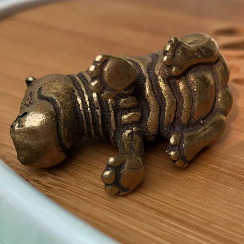 Vintage Bronze Rhinoceros Statue  (10)