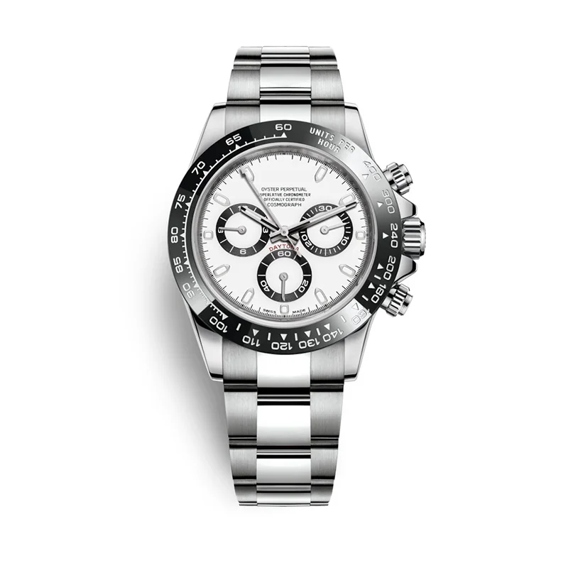 Rolexable мужские часы Механические Авто Дата, сапфировое спортивные часы из нержавеющей стали водонепроницаемые 100 м дайвер механические наручные часы 904