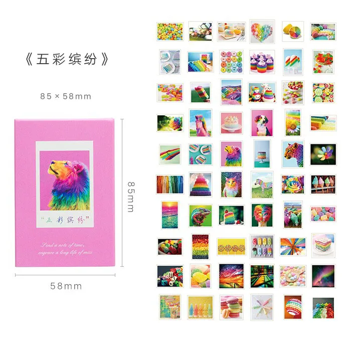 120Pcs/Pack Kawaii Animal Stationery Stickers Decorative Stickers Adhesive Stickers DIY Decoration Diary Children Gift - Цвет: 1