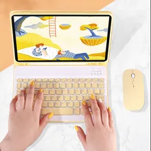 Applicable to 2021 New iPad Pro11 Keyboard Protective Case 10.2 Bluetooth Mouse 2018 9.7-Inch ipad 7th generation case