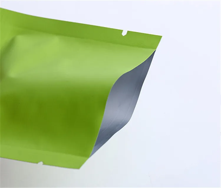 

100pcs/pack 2-10g Open Top Aluminum Foil Bag Herbal Powder Packaging Bags Heat Sealing Tea Storage Bags Pouches