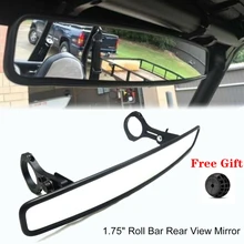1,7" UTV широкое зеркало заднего вида гоночное зеркало для Polaris RZR Rangers 800 1000 XP 900 1000 для Yamaha Rhino Top для Honda