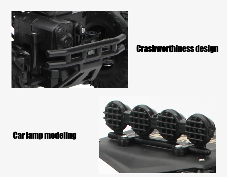 1/12 RC автомобиль 4WD альпинистский автомобиль 4x4 двойной привод двигателей Bigfoot автомобиль дистанционное управление Модель внедорожный автомобиль игрушки для мальчиков Детский подарок