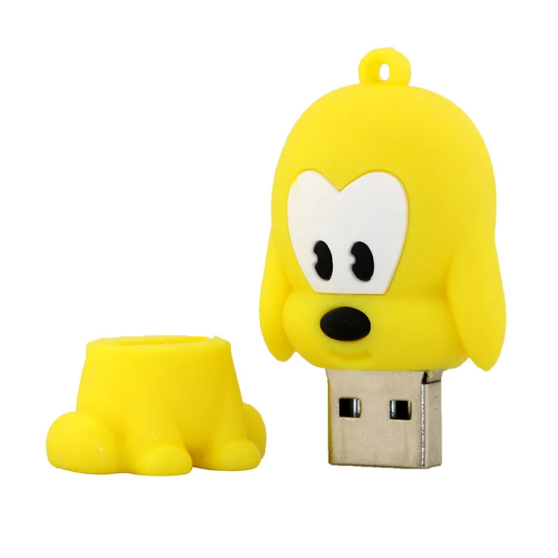 Мультяшный любимец собака USB Flash Drive диск USB Memory Stick флешки симпатичный usb-накопитель флеш-память Stick