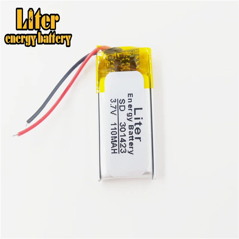 3 7 V литий-полимерный аккумулятор 031423 301423 110mah MP4 GPS MP3 игрушка Батарея | Электроника