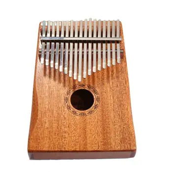 

17 Key Kalimba Mahogany Thumb Finger Piano Sanza 17 keys Solid Wood Thumb Kalimba Mbira