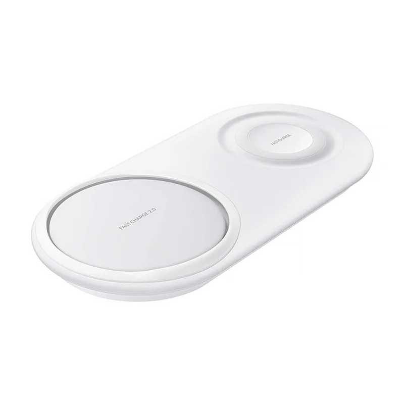 Беспроводное зарядное устройство QI 25 Вт Duo Pad для iPhone 11 Samsung S10 S10e s9 plus Gear S3 S2 Watch Cargador