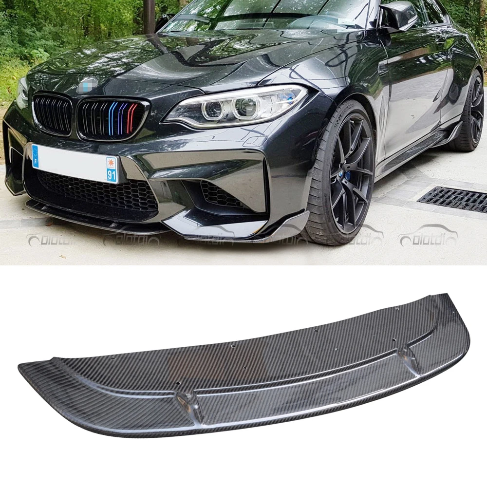 OLOTDI Авто Стайлинг передняя губа кузов комплект для BMW F87 M2 M2C бампер из углеродного