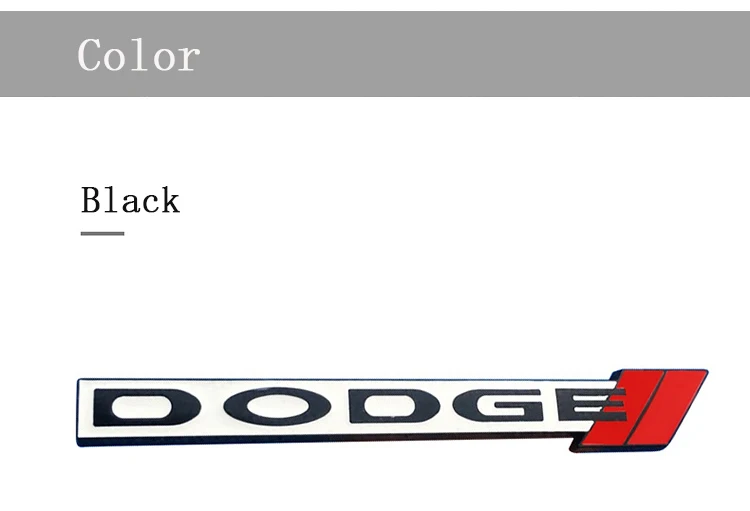 Автомобильная 3D металлическая наклейка для Dodge Challenger caliber journey ram 1500 nitro логотип, эмблема на задний багажник, эмблема, эмблема для тела, наклейки для ремонта
