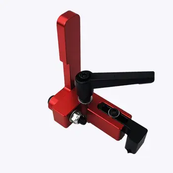 

75mm Height with T-tracks Stop Miter Gauge Table Saw Aluminium Profile 75mm Height T-Slot Stopper Woodworking Tool