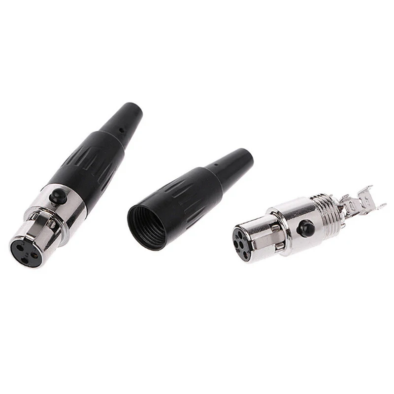 3 контактный разъем Mini TA3F XLR Аудио Микрофон Разъем MIC адаптер|Кабели VGA| |