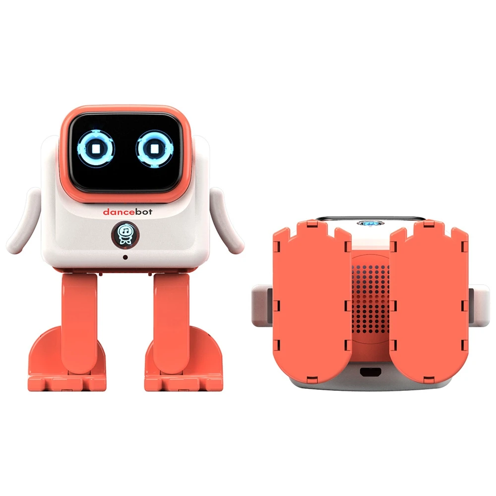 RC Robot Toy Intelligent Dancebot AI Smart Bluetooth Dancing Robot with Speaker Interactive Educational RC robotic for Christmas